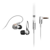 NuForce Hem Dynamic in-Ear Monitors Hi-Res Audio Noise Isolating Single Micro Dynamic Driver Microphone and Remote Crystal White (Hem-Dynamic-White)