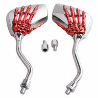 Heart Horse Universal Folding Motorcycle Mirror motorbike Side Mirrors Rearview Mirror 8mm 10mm For yamaha Honda Suzuki