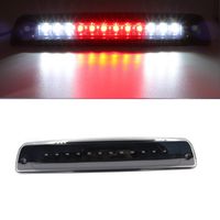 High Mount Dual Row LED 3rd Brake/Cargo Light Fit for 1994-2001 Dodge Ram (Black Housing Smoke Lens)