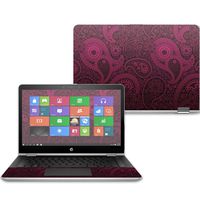 Mightyskins Skin Compatible with Hp Pavilion X360 15" (2017) - Paisley | Protective, Durable, and Unique Vinyl Decal Wrap Cover | Easy to Apply, Remove, and Change Styles | Made in The USA