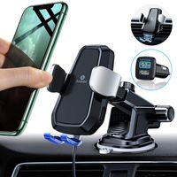 Andobil Automatic Clamping Wireless Car Charger Mount with QC3.0 Adapter, Qi 10W Fast Charging Air Vent Dashboard Phone Holder for iPhone 11 Pro Max/XS/XR 8 Plus, Samsung Galaxy S10 S9 S8 Note 10/9
