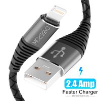 [3 Pack] 10ft iPhone Charger Cable, CABEPOW Long Lightning Cable 10 Foot, Data Sync Fast iPhone USB Charging Cable Cord for iPhone Xs/XS Max/XR/X / 8/8 Plus / 7/7 Plus / 6/6 Plus / 5s (Black)