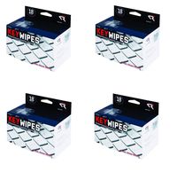 Read Right KeyWipes Keyboard and Hand Cleaner Wipes, 18 Wipes per Box, Sold as 4 Pack (RR1233)