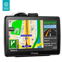 GPS Navigation for Cars, 7-inch Portable Car GPS Navigation System Car, Built-in 8GB-256MB Real Voice Turn Alarm Satellite Navigator, Free Turn Alarm Satellite Navigator, 2019Newest Free Lifetime Map