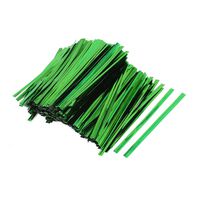 uxcell Candy Bread Bags Packaging Twist Cable Tie 8cm Length 1600 Pcs Green