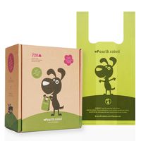 Earth Rated Lavender-scented Poop Bags with handles 7 x 13.5 Inches, 720 units