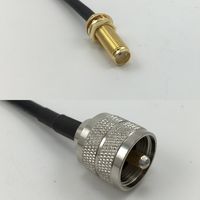 3 feet RG174 SMA Female Long to PL259 UHF Male Pigtail Jumper RF coaxial cable 50 ohm High Quality Quick USA Shipping