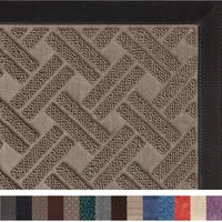 Gorilla Grip Original Durable Rubber Door Mat, 35x23, Large Heavy Duty Doormat, Indoor Outdoor, Waterproof, Easy Clean, Low-Profile Winter Mats for Entry and High Traffic Areas, Taupe Basket Weave
