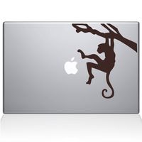 The Decal Guru Monkey Branch MacBook Decal Vinyl Sticker - 13" MacBook Air - Brown (1130-MAC-13A-BRO)