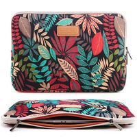 DUODUO Bohemian Canvas Laptop Sleeve Case With Colorful Pattern for Laptop/ Notebook/ Macbook /Computer (NO.2, 15-15.6inch)