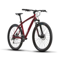 Diamondback Bicycles Overdrive Hardtail Mountain Bike with 27.5" Wheels, 20"/Large, Red