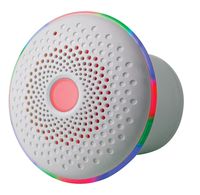 iBasics Float 'n Flow Waterproof LED Bluetooth Tub Speaker with LED Lights and Mic