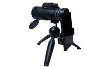 Monocular Telescope 12x50 High Power Waterproof Better Prism BAK4 with Phone Mount & Tripod Monocular Compact Fogproof Shockproof Scope FMC Monoculars for Birdwatching, Hiking, Wildlife, Concerts