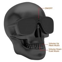 SD Skull Skeleton Wireless Bluetooth Speaker