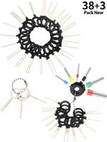 Mudder 41 Pieces pin extractor -Terminal Removal Tool Kit for Car Connector and Other Household Devices, Wire Connector Terminal Pin Extractors