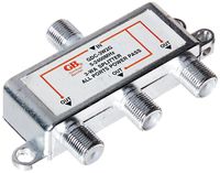 Gardner Bender GDC-3W2G Satellite Splitter Satellite & Digital TV 5Mhz-2.3Ghz 3-Way, 5 Piece