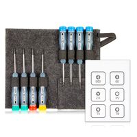 GogoFix Precision 8-Piece Screwdriver Set (P5, T3, T5, T6, TR8, 00, 000, Y1) for MacBook Retina and MacBook Air Repair and Replacement