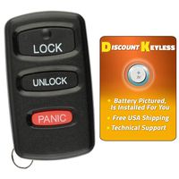 For 02-06 Mitsubishi Eclipse, 04-05 Mitsubishi Endeavor Keyless Entry Remote Key Fob OUCG8D-525M-A, MR587983, G8D-525M-A