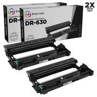 LD Compatible Drum Unit Replacement for Brother DR-630 (2-Pack)