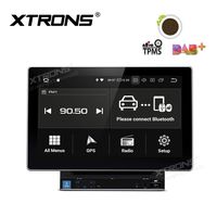 XTRONS 10.1 Inch Double Din Android 8.1 Universal Car Stereo Radio Player HD Digital Multi-Touch Screen Bluetooth Head Unit Car Radio Multimedia Player Supports WiFi GPS OBD 1080P Video USB SD