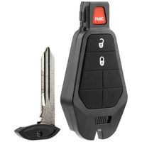 Key Fob fits 2014-2018 Jeep Cherokee / 2013-2018 Ram 2015 2016 Keyless Entry Remote (GQ4-53T)