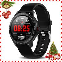 Yocuby Sport Smartwatch for Android iOS Phone, IP68 Waterproof Fitness Tracker Watch with HR Monitor, Step Counter, Calorie Counter Bluetooth Activity Tracker Smart Watch for Men