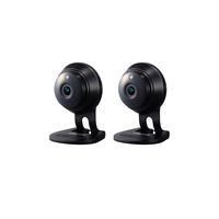 Samsung SNH-V6414BMR SmartCam HD Full HD 1080p Wi-Fi Camera Bundle Double Pack, Black (Renewed)