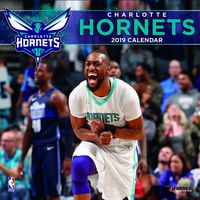 Turner 1 Sport Charlotte Hornets 2019 12X12 Team Wall Calendar Office Wall Calendar (19998011872)
