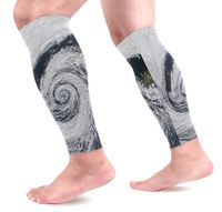 LEVEIS Low Pressure System Over Lceland Arm Sleeves UV Protection for Men Women Sunblock Protective Gloves Running Golf Cycling Driving Long Arm Cover 1 Pair