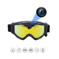 OHO 32GB Ultra HD Action Camera Ski Goggles with 140 Degree Built-in Camera, Anti Fog and UV400 Protection Ski Lens for Men Women Adult