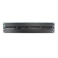 Ortronics OR-PSD66U24 Clarify CAT6 Patch Panel, 24 Port, 19", 2U, Rack Mt