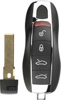 KeylessOption Keyless Entry Remote Control Smart Car Key Fob for Porsche KR55WK50138