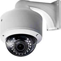 USG 720P 1000TVL Dome Security Camera with Bracket: Sony Analog CCTV 1.3 Megapixels 720p 2.8-12mm 4.3X Optical Zoom Varifocal Lens 21 IR LEDs Home/Business Video Surveillance