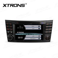 XTRONS 7 Inch Car Stereo Radio Touch Screen DVD Player GPS Screen Mirroring Dual CANbus for Mercedes-Benz E-Class W211 Kudos Map Card Included