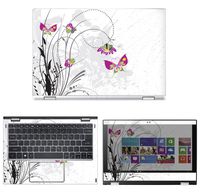 decalrus - Protective Decal Butterfly Skin Sticker for Acer Spin 1 SP111-32N (11.6" Screen) case Cover wrap ACSpin1_SP111-32N-33