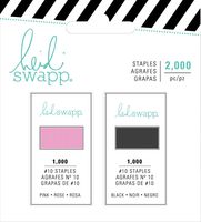 Heidi Swapp 314502 Tool Color Fresh-Memory Planner-Staples Refill (2,000 Pieces), Multicolor