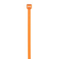 Panduit PRT4S-M3 Cable Tie, Releasable, Standard, Nylon 6.6, 14.5-Inch Length, Orange (1,000-Pack)