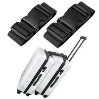 Luxebell Add A Bag Luggage Straps, Suitcase Belt Travel Accessories 2-Pack (39.3inches)