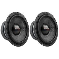 American Bass VFL-65MB 6.5" Midbass Car Speakers 4 Ohm 350W Max Open Back 2 Pack