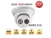 2MP PoE Security IP Camera - Compatible with Hikvision DS-2CD2322WD-I Turret,Indoor and Outdoor,Weather Proof,EXIR Night Vision, 2.8mm Lens,Best for Home and Business Security,3 Year Warranty