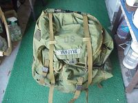 Large ALICE Field Pack with Frame and Full Outfit LC-1 Green