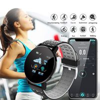 SUPRIQLO Touch Screen Smart Watch Sports IP67 Waterproof Heart Rate Sleep Monitor Smart Watches