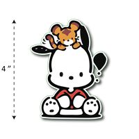 (TK-186) Pochacco - Waterproof Vinyl Sticker for Laptops Tablets Cars Motocycles Bicycle Skateboard Luggage Or Any Flat Surface (4")