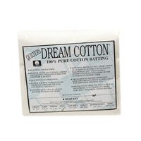 Quilters Dream Natural Cotton White Request Batting (93in x 72in) Twin