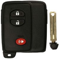 KeylessOption Keyless Entry Remote Smart Key Fob Shell Case for HYQ14AAB