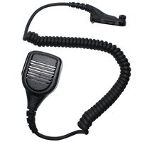 Replacement for Motorola XPR 7550 Two-Way Radio Shoulder Speaker Microphone - Heavy Duty (IP55) Handheld Push-to-Talk (PTT) Mic Compatible with Motorola XPR 7550-Headset for Security and Surveillance