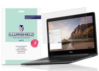 iLLumiShield Matte Screen Protector Compatible with Dell Chromebook 13 (2-Pack) Anti-Glare Shield Anti-Bubble and Anti-Fingerprint PET Film
