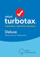 [Old Version] TurboTax Deluxe + State 2018 Tax Software [MAC Download] [Amazon Exclusive]