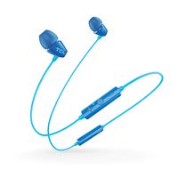 TCL SOCL100BT Wireless in-Ear Earbuds Bluetooth Headphones with Quick Charge and Built-in Mic - Ocean Blue