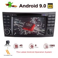 TOOPAI Android 9.0 Octa Core 4G RAM 128G ROM Car Multimedia Player for Mercedes Benz E-Class W211 CLS W219 with 7IN HD Multi-Touch Screen Auto Stereo Car GPS Radio DVD Player